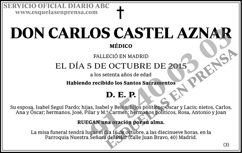 Carlos Castel Aznar